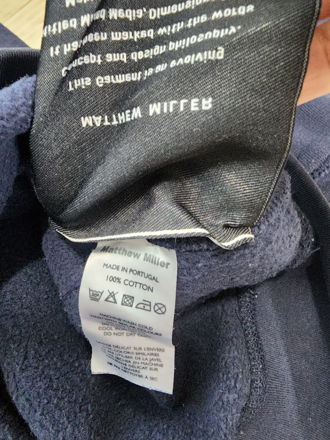 매튜 밀러 Untitled Mixed Media 기모 맨투맨. 105 상품이미지7