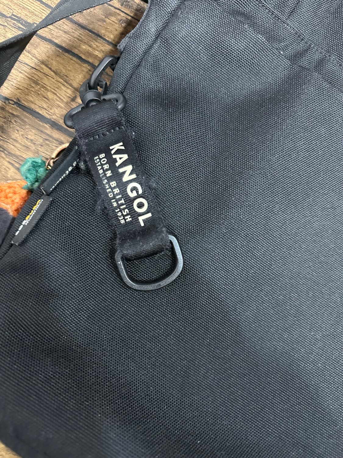 캉골 메신저 크로스백 블랙 OS 상품이미지9