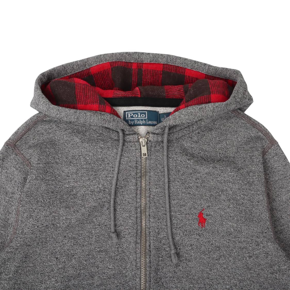 폴로 랄프로렌 신형 플란넬라이닝 그레이 후드집업 상품이미지2