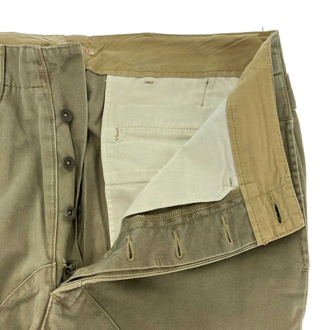 캐피탈 카츠라기 하이 웨이스트 님 팬츠 상품이미지4