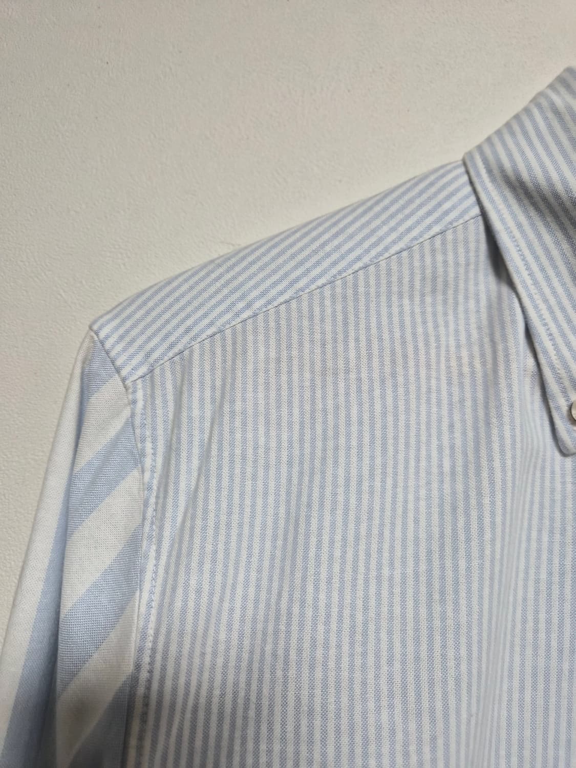 타미힐피거Tommy 옥스포드 스트라이프 셔츠 M - S364 상품이미지4