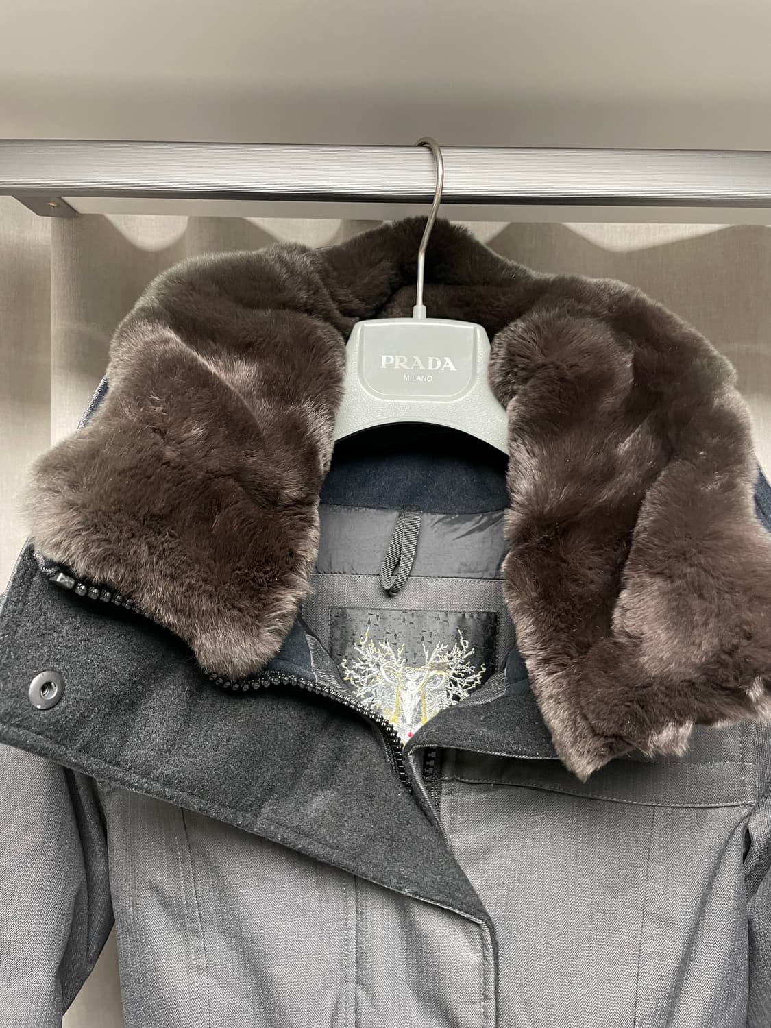 [xs] 노비스 Nobis 쉬라 그레이 패딩 상품이미지3