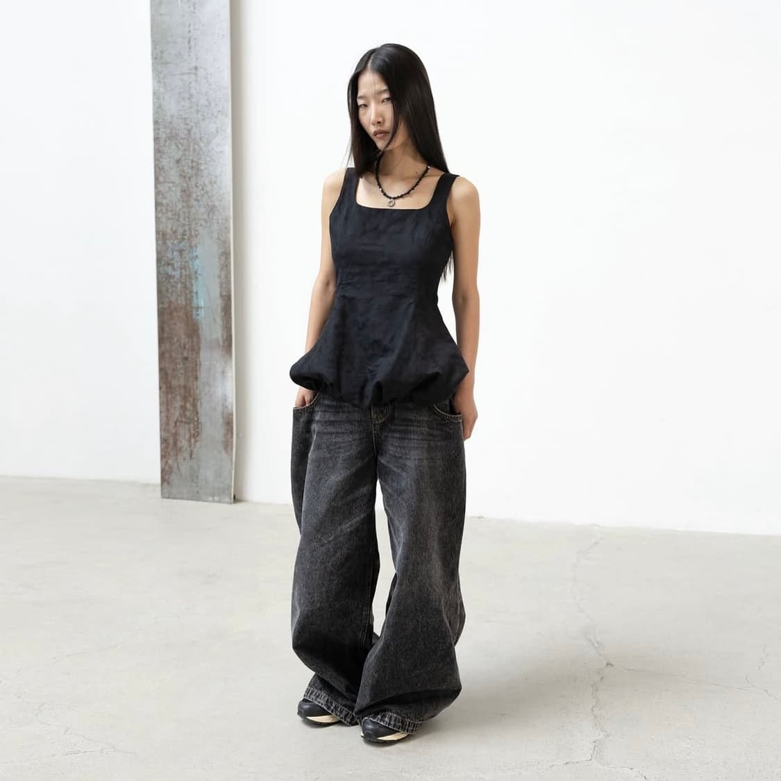 999휴머니티 BIG POCKET BAGGY JEANS 데님 팬츠 상품이미지2