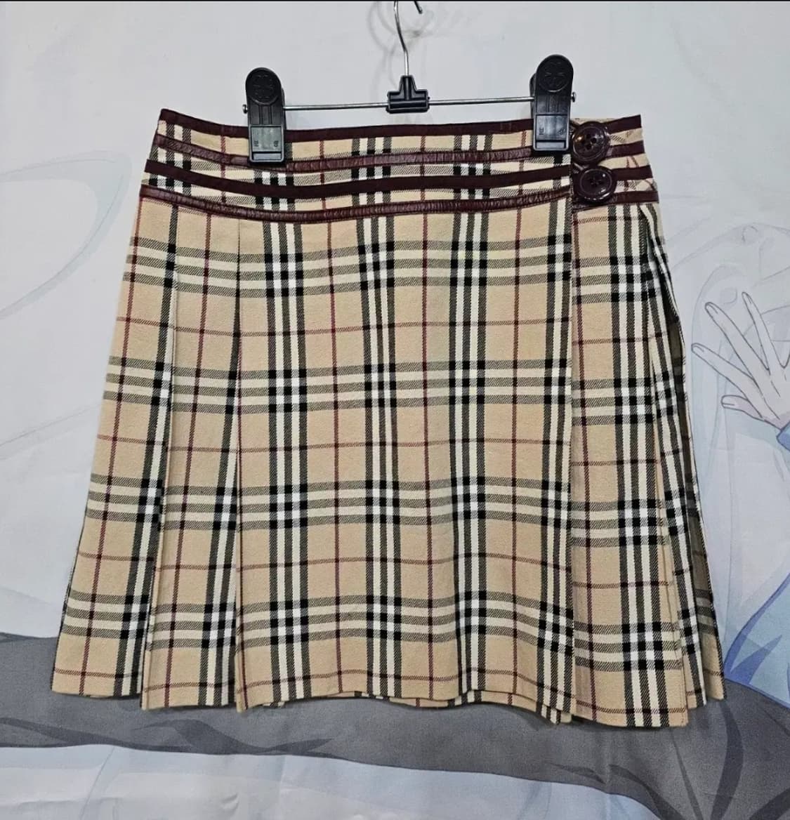 버버리 체크  스커트 상품이미지4