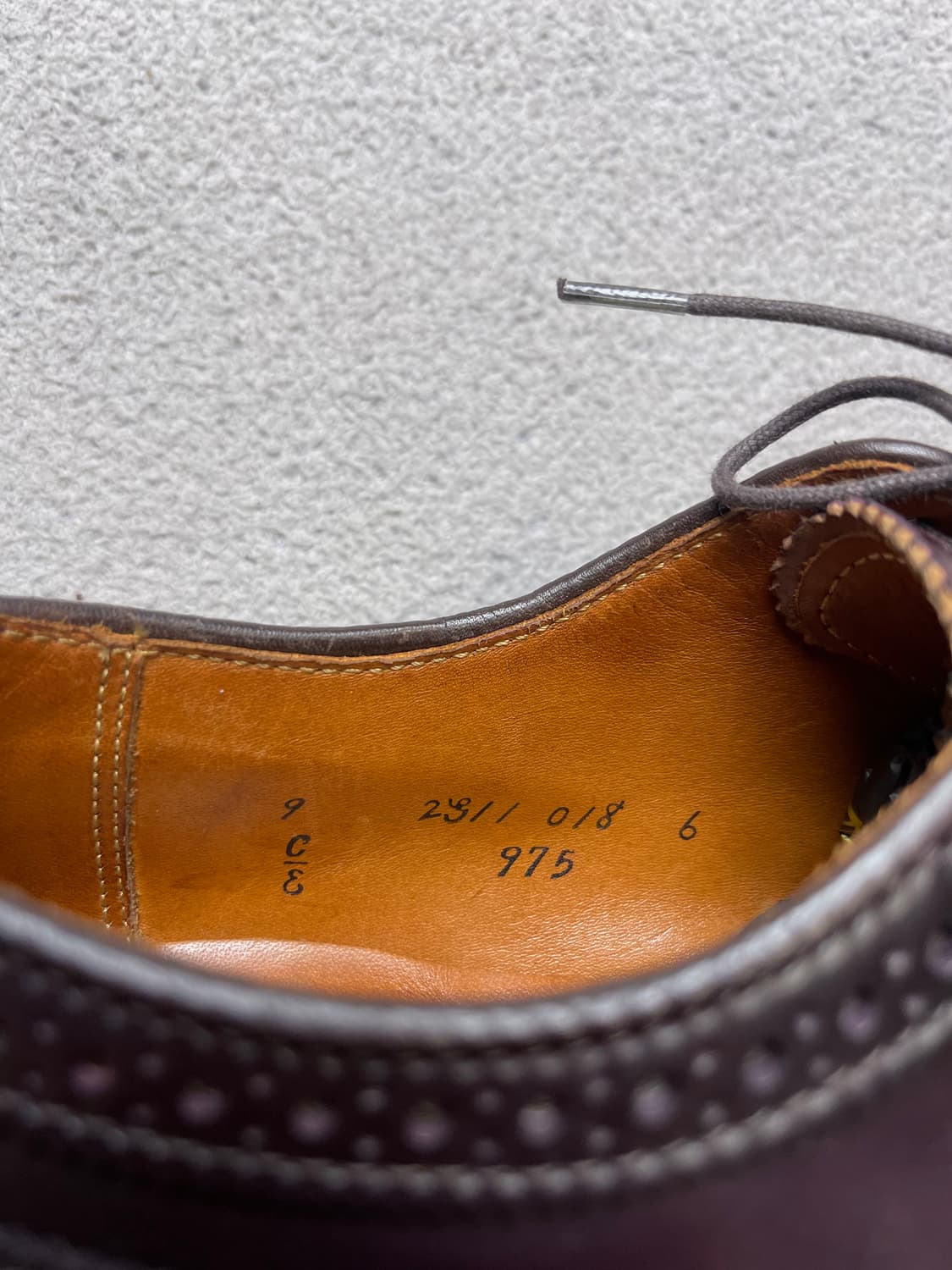 [9] 알든 975 롱윙팁  버건디 상품이미지9