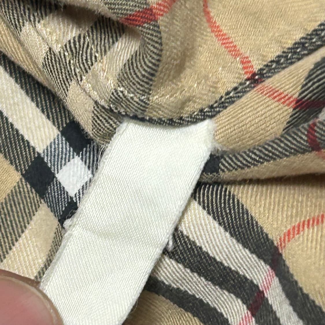 🫶🏻 버버리 노바체크 반팔 셔츠 🫶🏻 상품이미지5