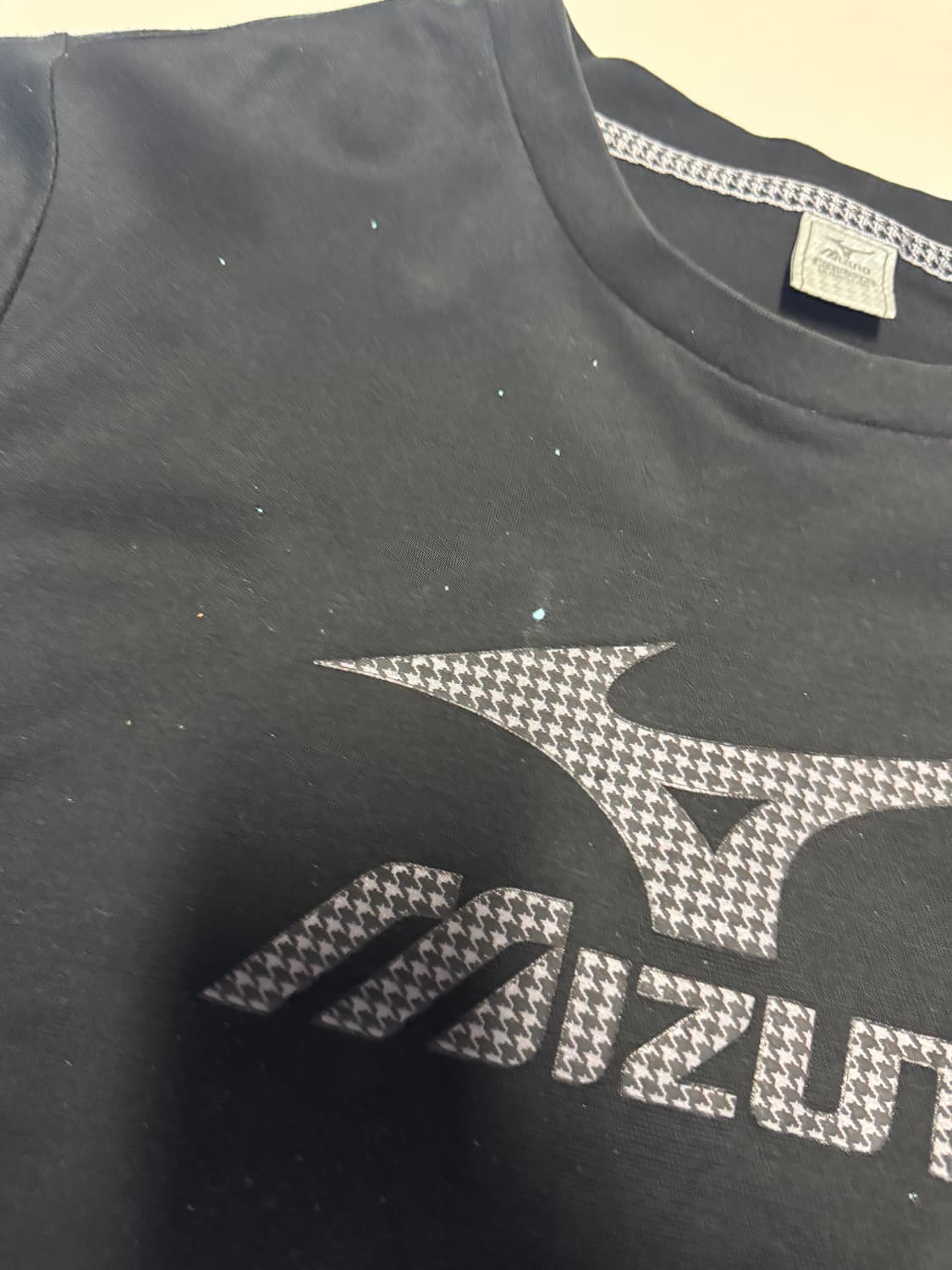 여성 미즈노 Mizuno 빅 프린팅 반팔 티셔츠 M 상품이미지5