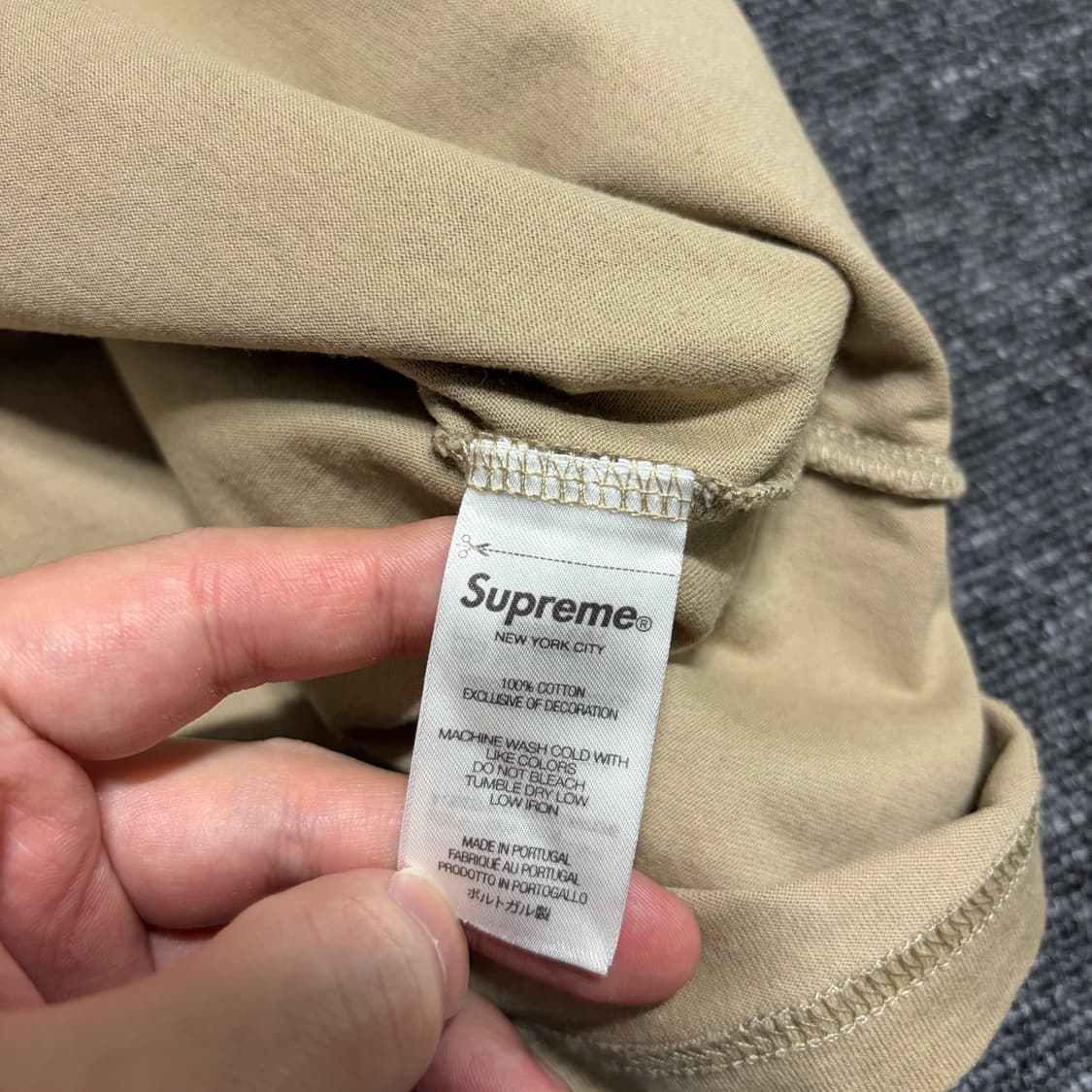 슈프림 인타르시아 24ss 반팔티 상품이미지4