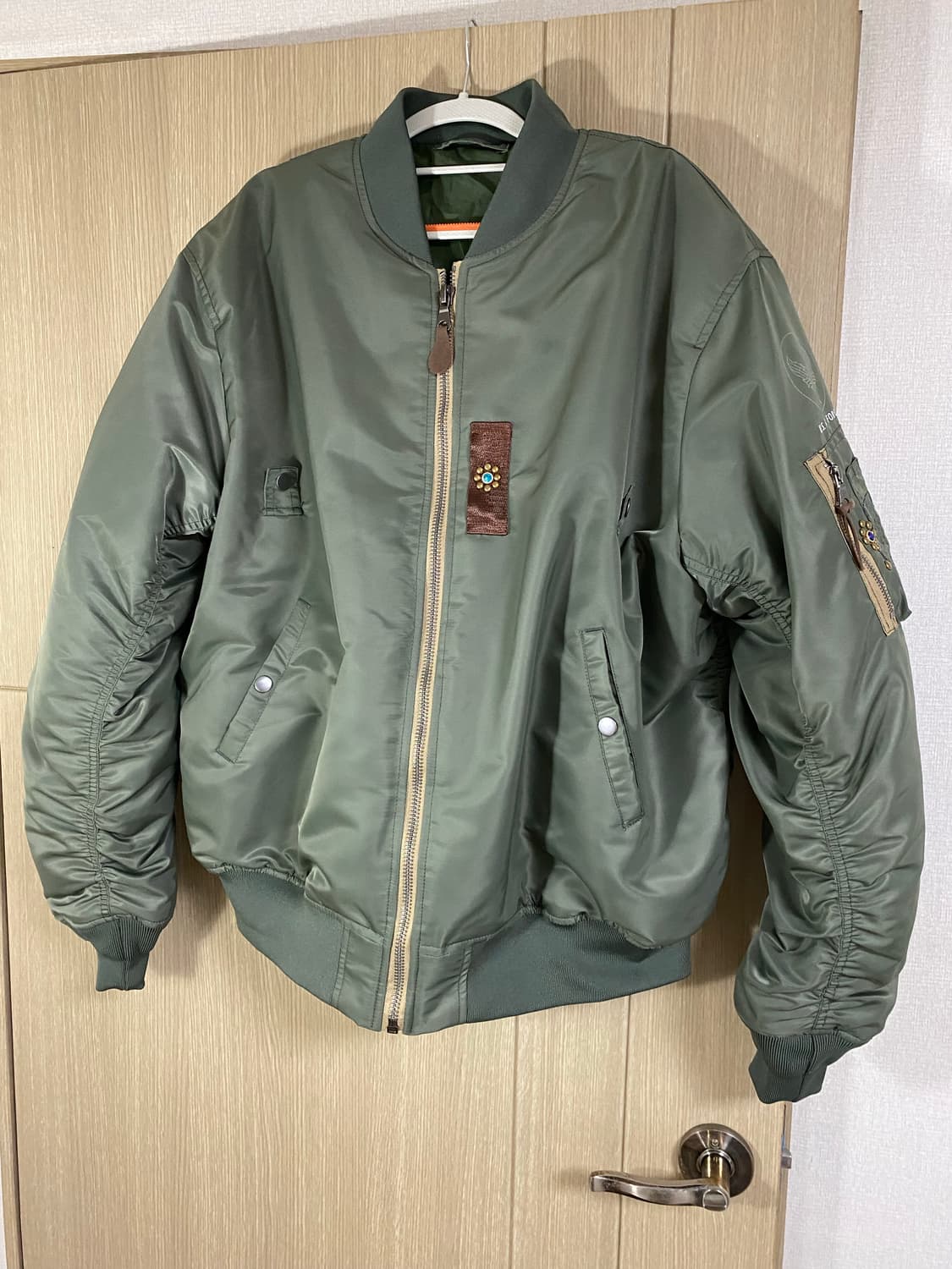 복각 잼스톤 ma-1 플라이트 자켓 상품이미지5