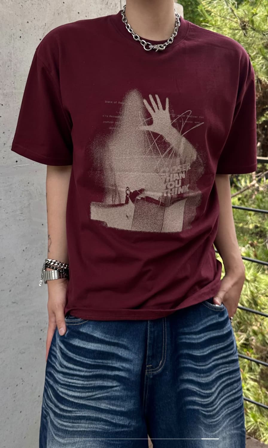 디서먼트 클로저 댄 반팔티 상품이미지2