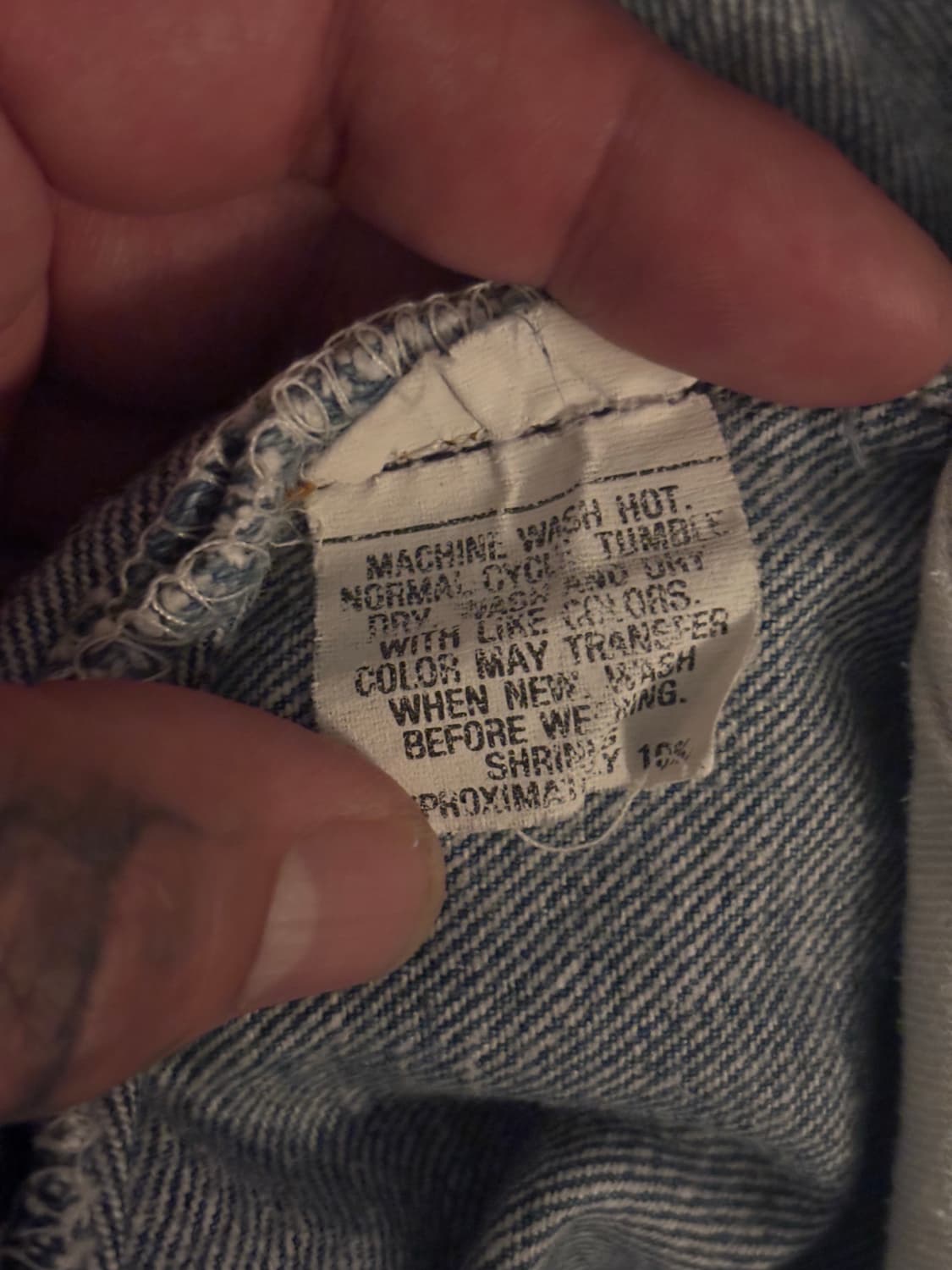 80s 리바이스 501 중청 상품이미지6