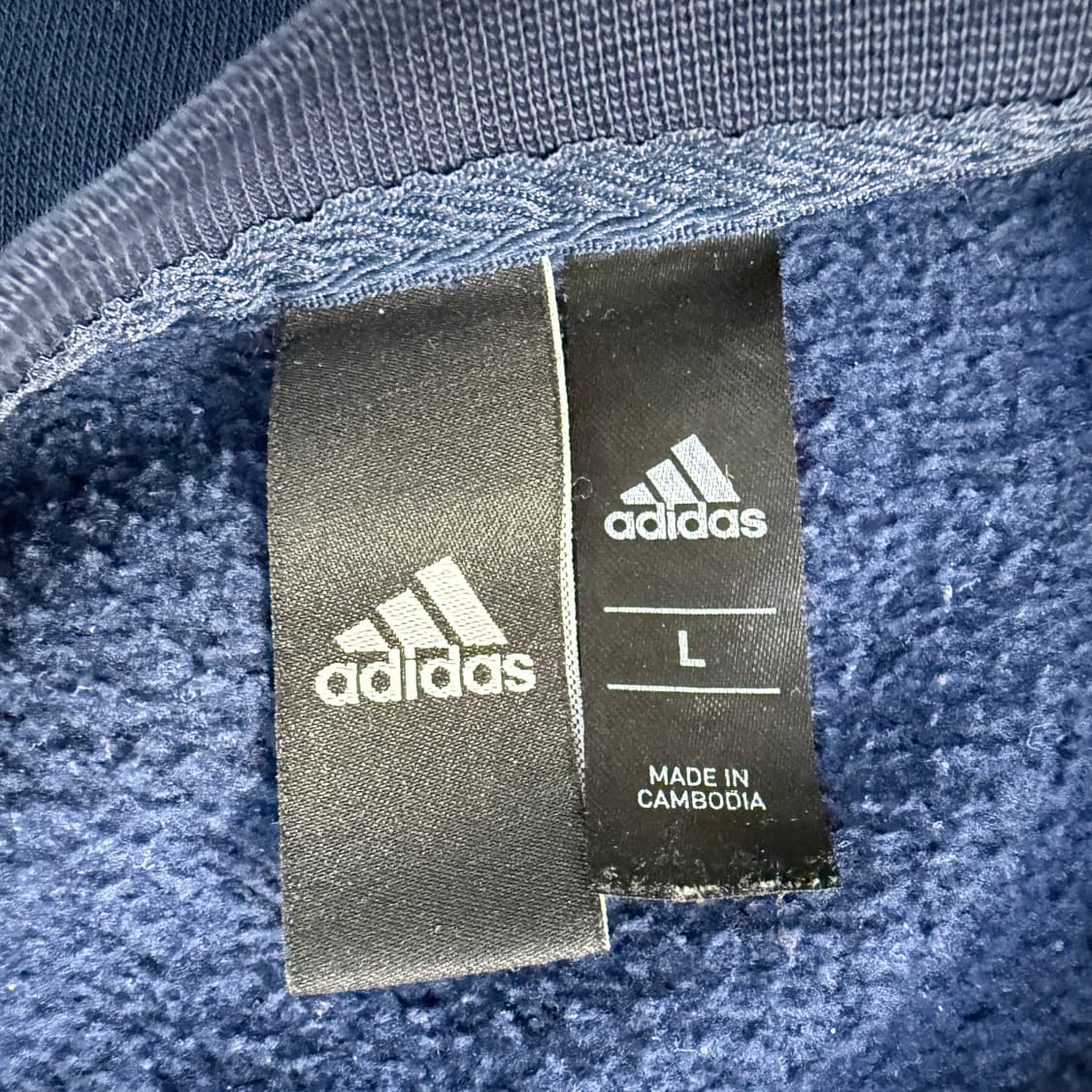 L 아디다스 에센셜 3S 맨투맨 0210T 상품이미지4