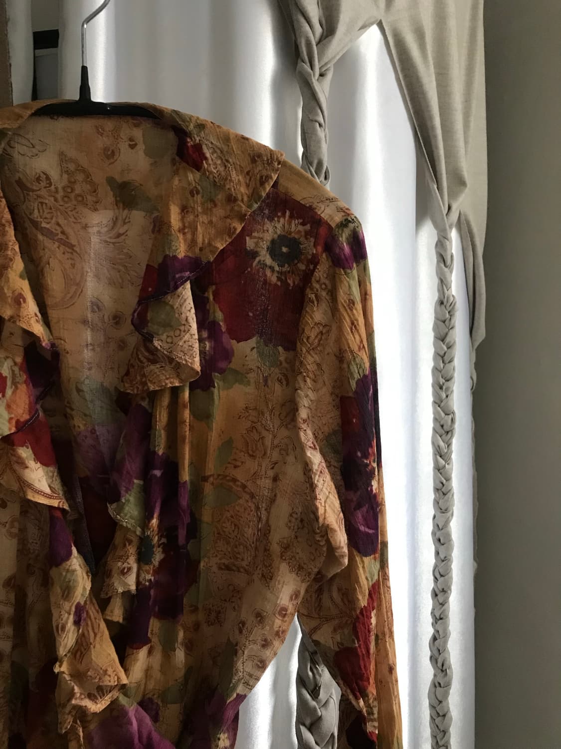 vintage pattern wrap shirts 상품이미지10