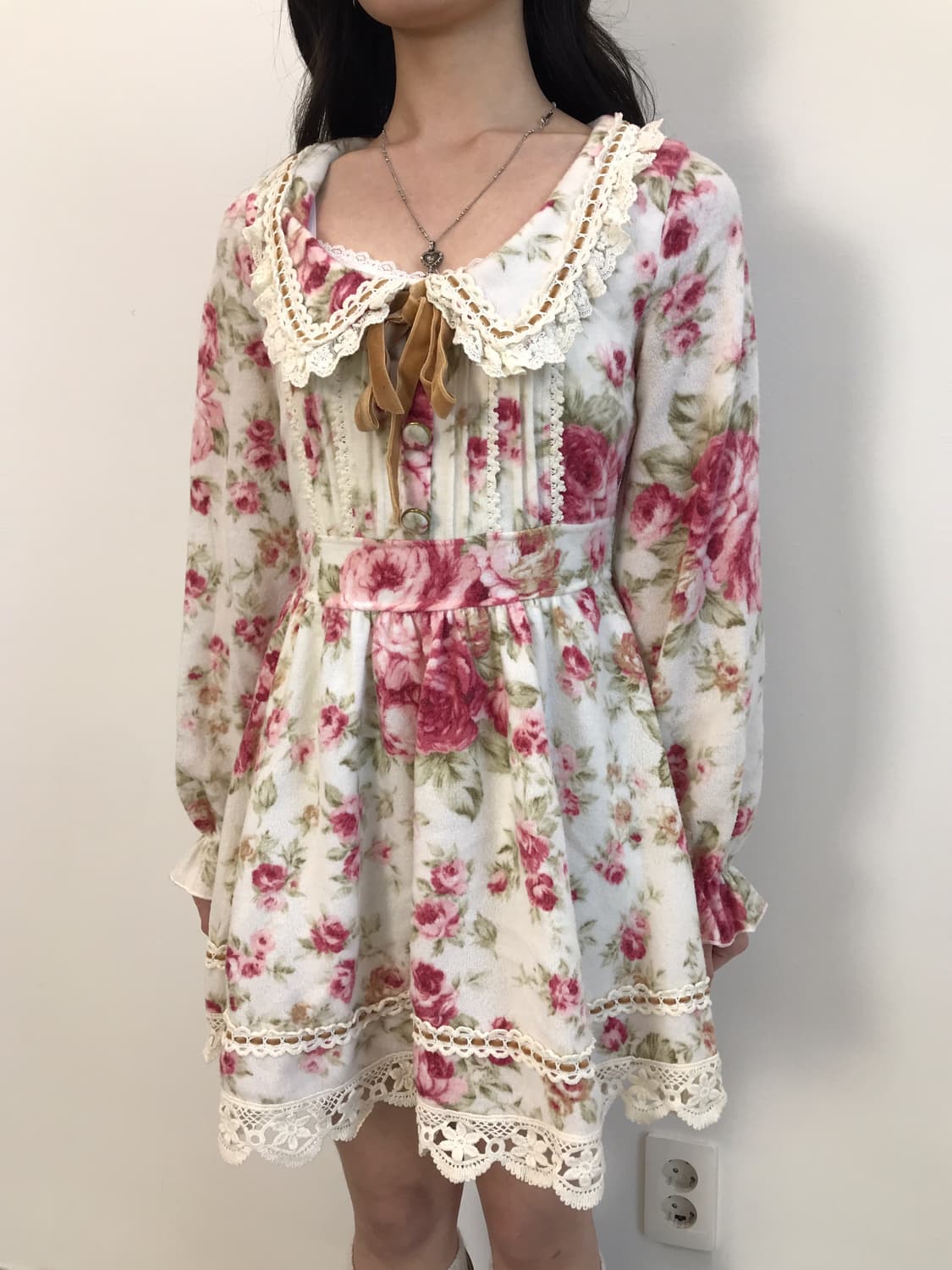 'LIZ LISA' Pinter Mood Floral Print Dres 상품이미지2