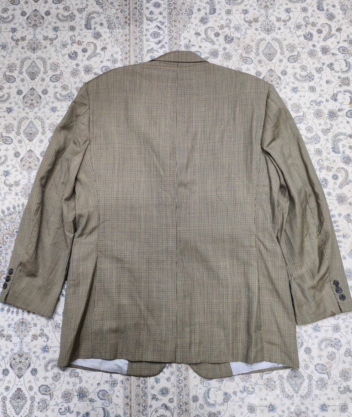 아쿠아스큐텀 체크 블레이져 (105-107) 상품이미지3