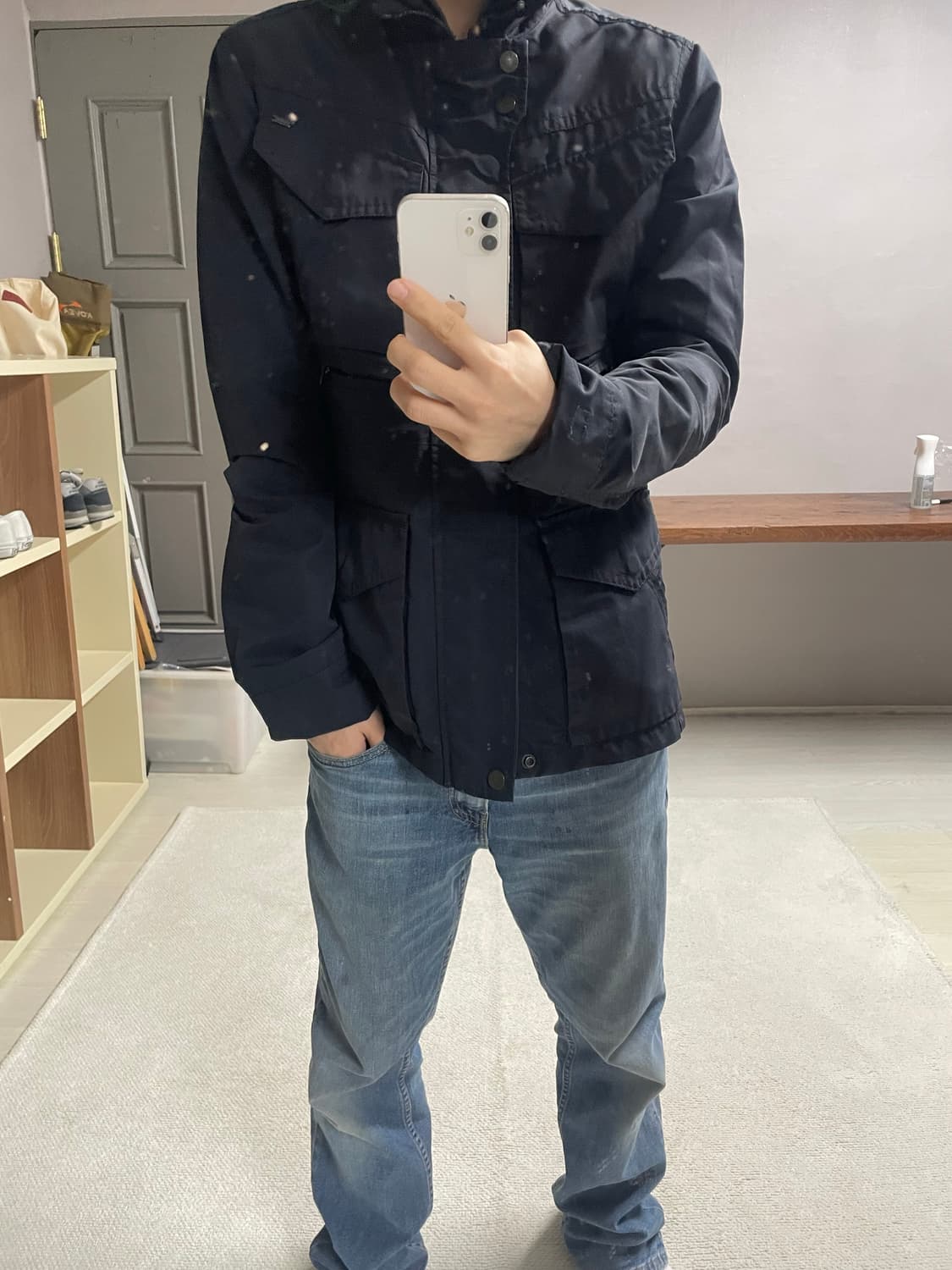 L) 리바이스 m65 필드자켓 네이비  상품이미지1