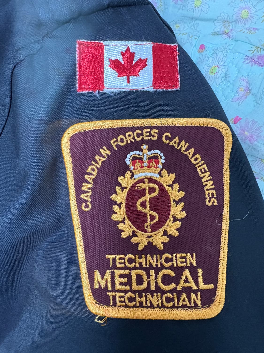 [레어] 90‘s 캐나다군 메딕 보급 블랙 파카(내피 포함) 105 상품이미지2