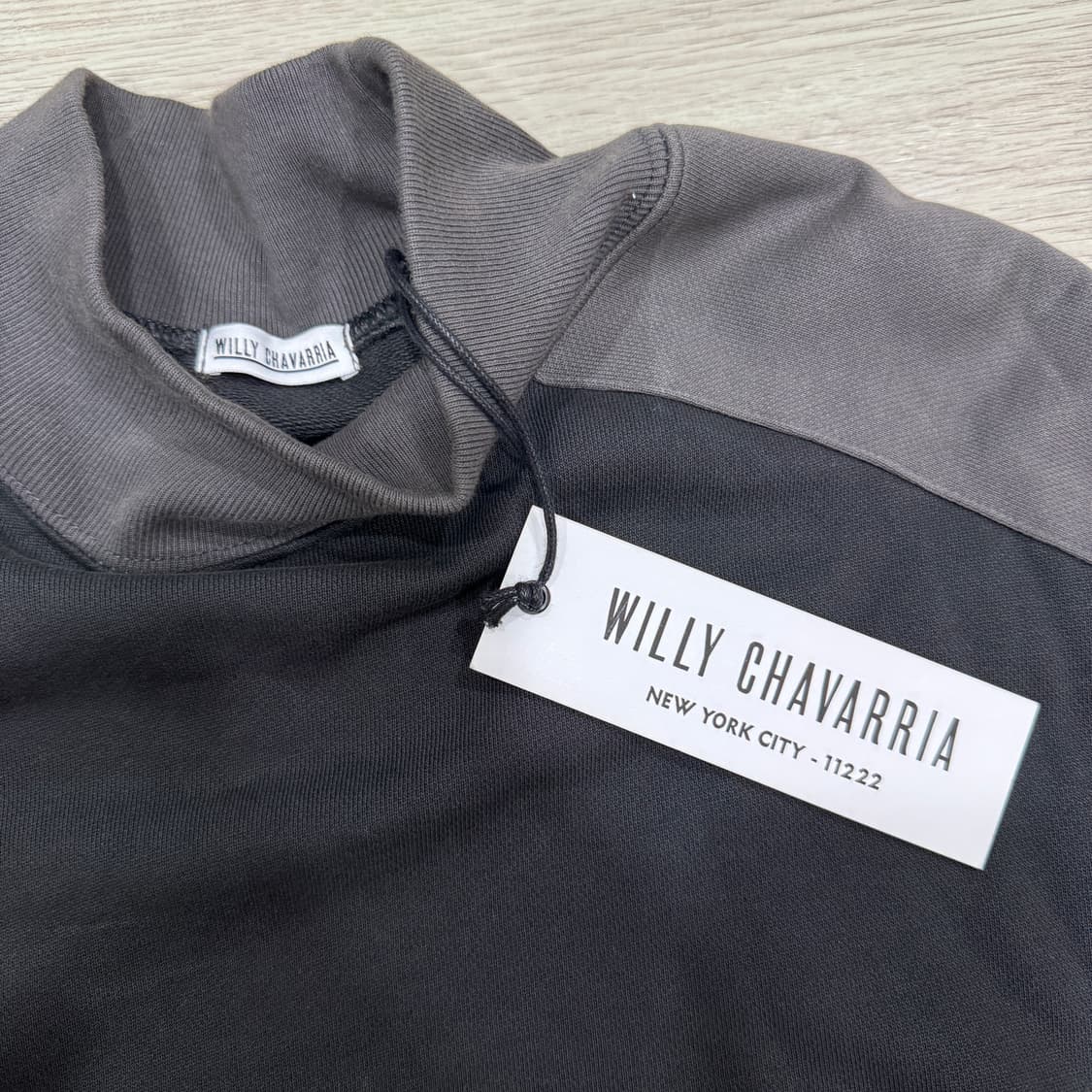 Willy Chavarria 윌리 차바리아 투톤 맨투맨 상품이미지3