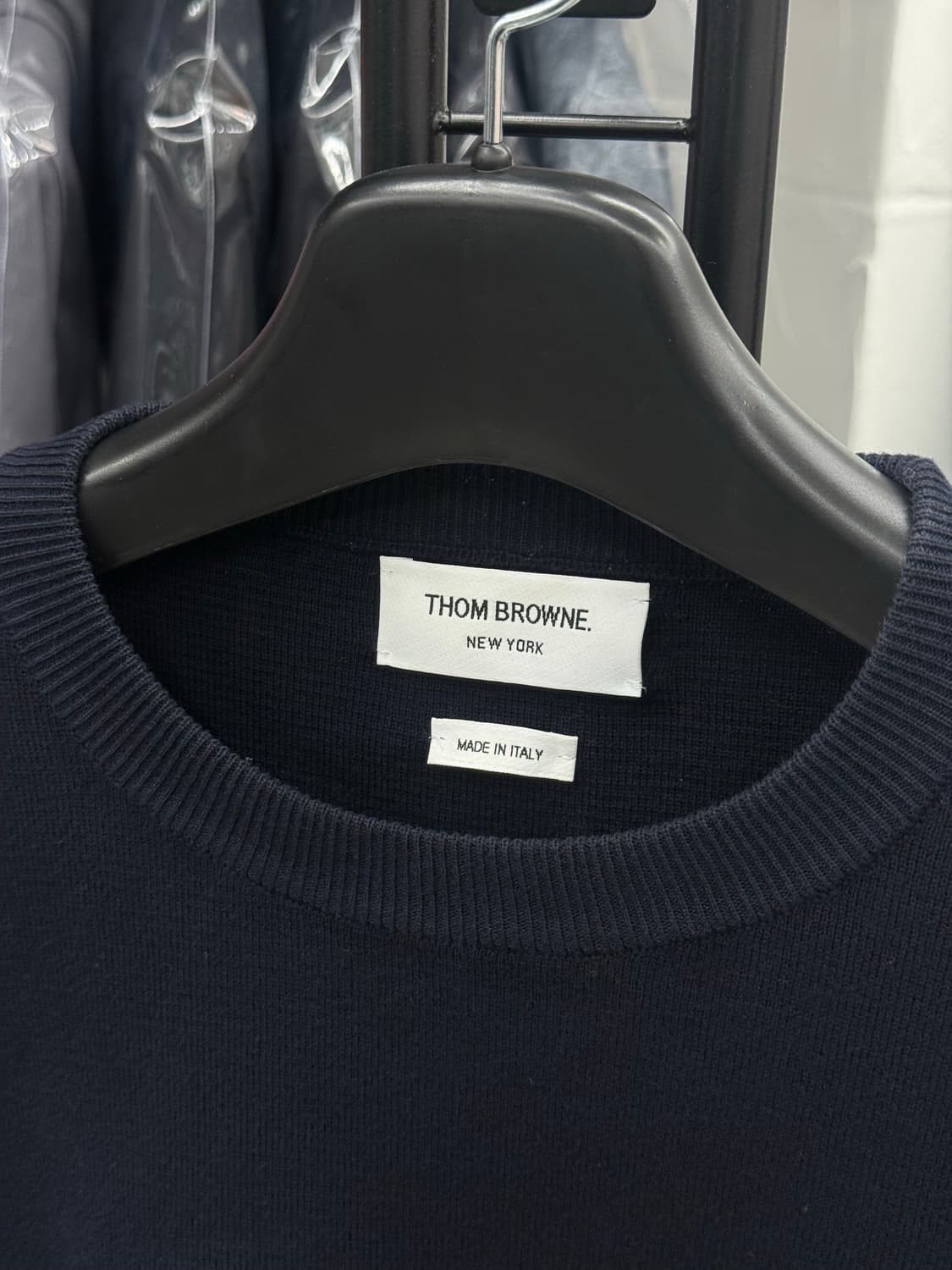 [2] 톰브라운 사선완장 밀라노스티치 니트 상품이미지6