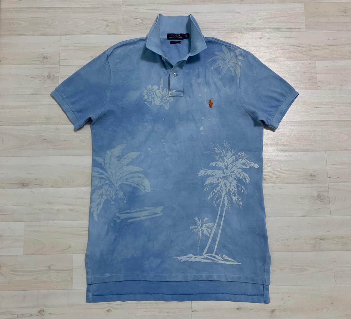 폴로 랄프로렌 Polo Ralph lauren 하와이안 피케 티셔츠 상품이미지1