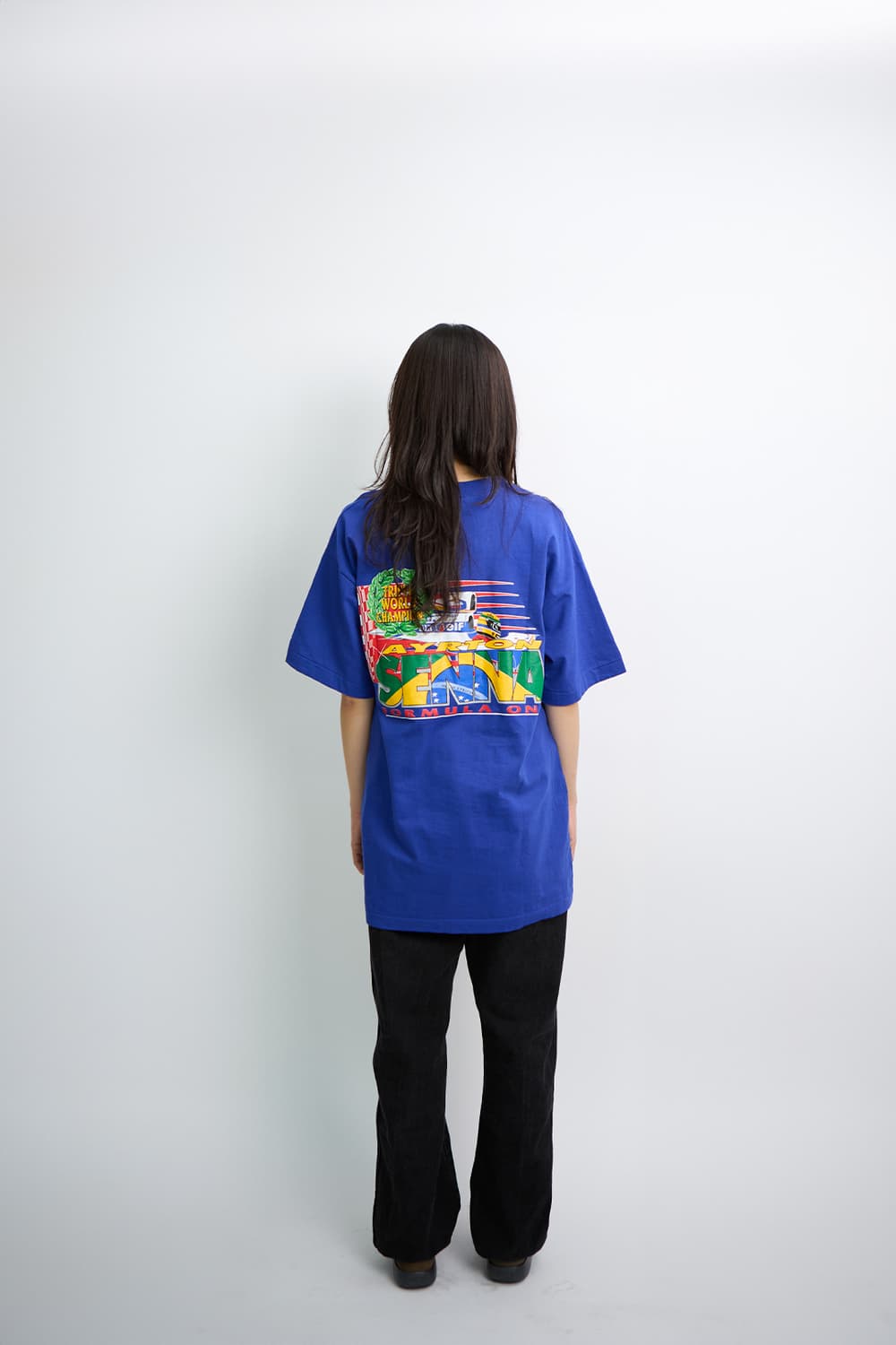 Blue Printing 1/2 T Shirt F  상품이미지7