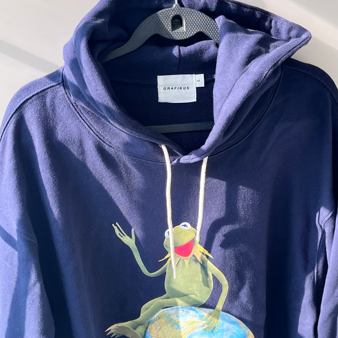 GRAFIKUS 커밋 후드티 네이비 XL 상품이미지2