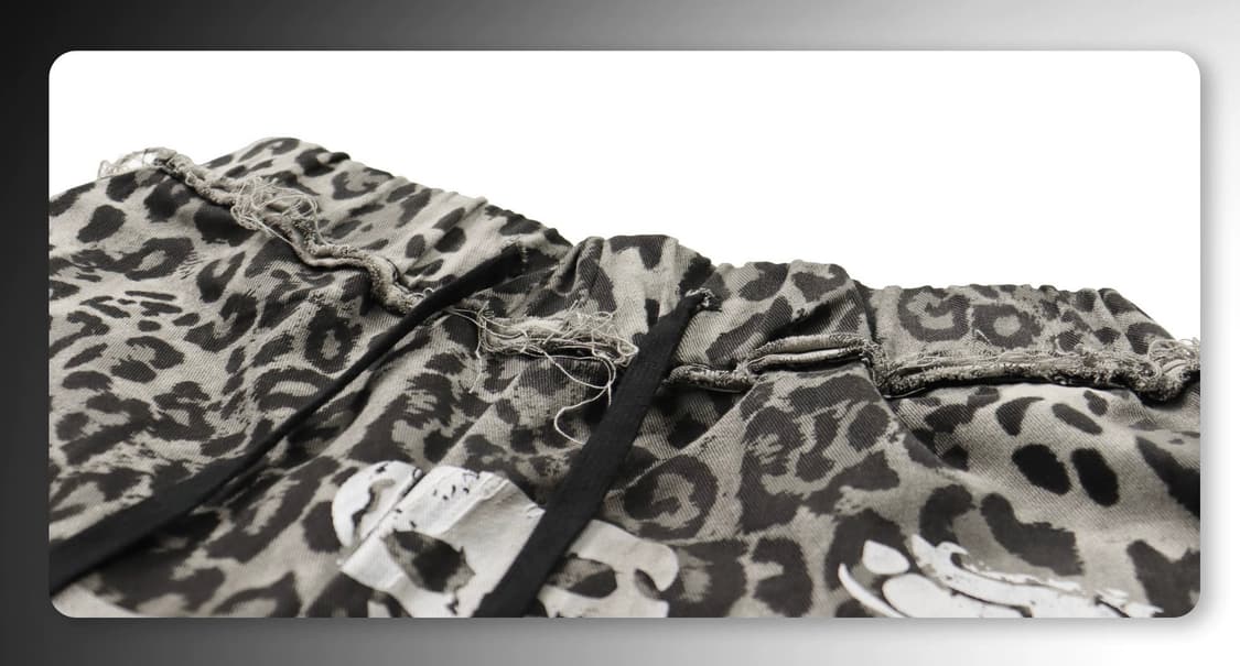 Feral Skull Leopard Wide Pants 상품이미지6