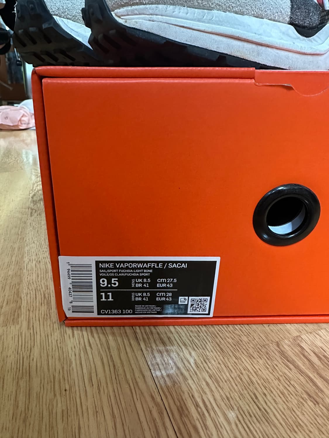 (275) 나이키 사카이 베이퍼와플 로얄 푸시아 상품이미지2