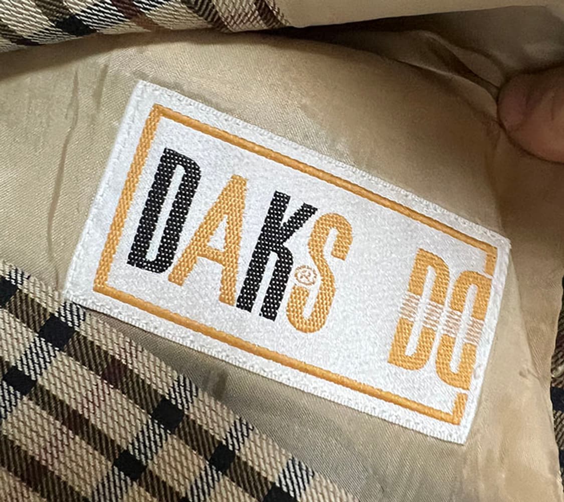 DAKS 닥스 클래식 여자 자켓 체크 여름 M 95 66 (94-165) 상품이미지6
