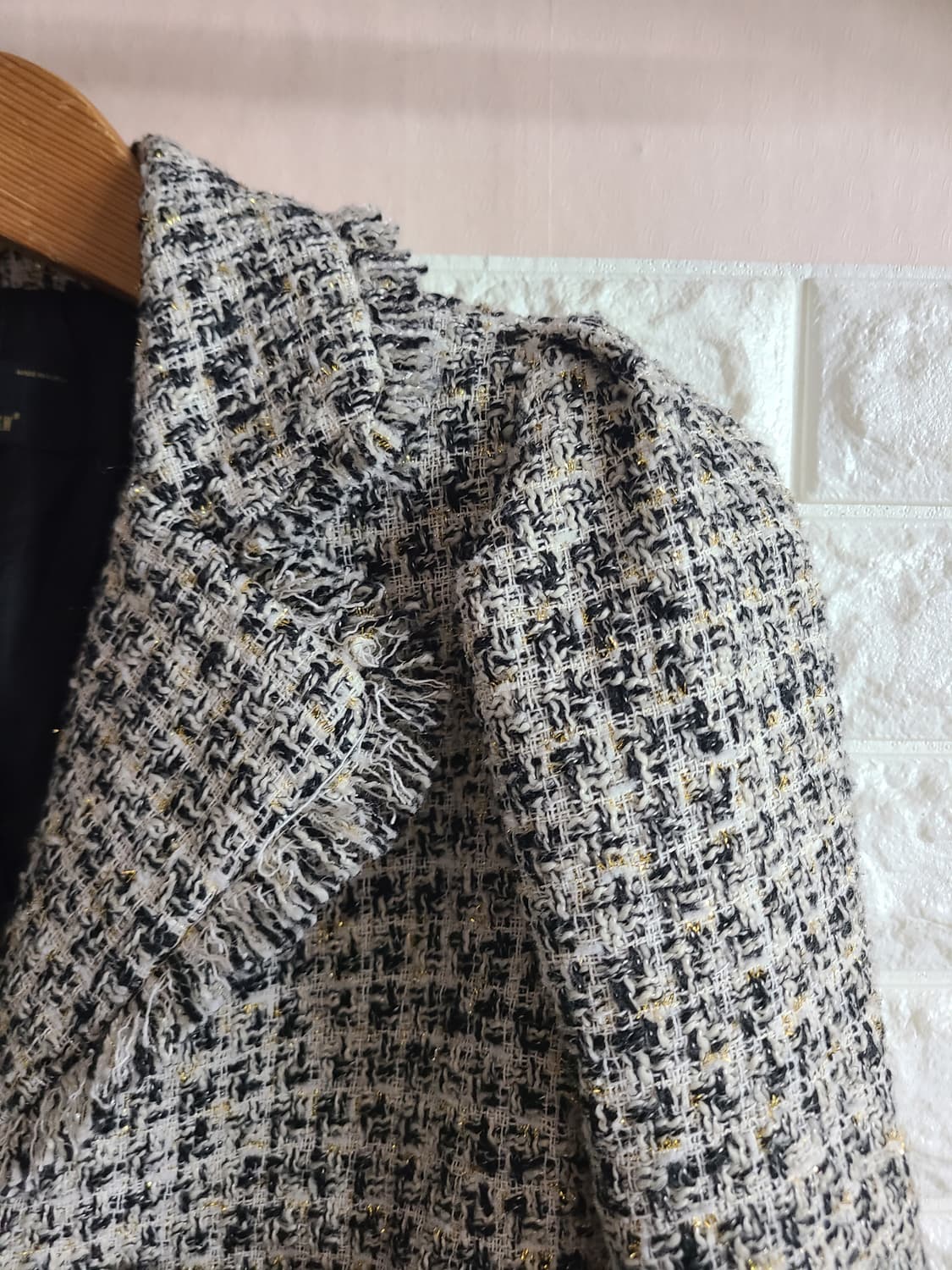 MILLRUWYA  크롭 트위드 자켓(s) 상품이미지3