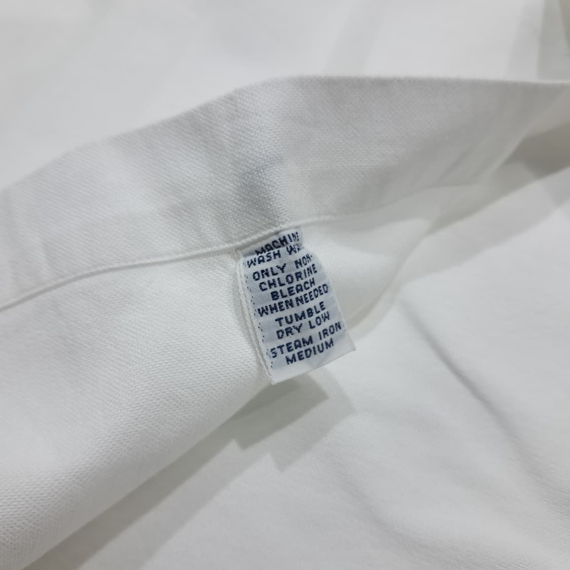 CK126 2XL 폴로 90s 멀티포니 화이트 셔츠 남방 상품이미지5