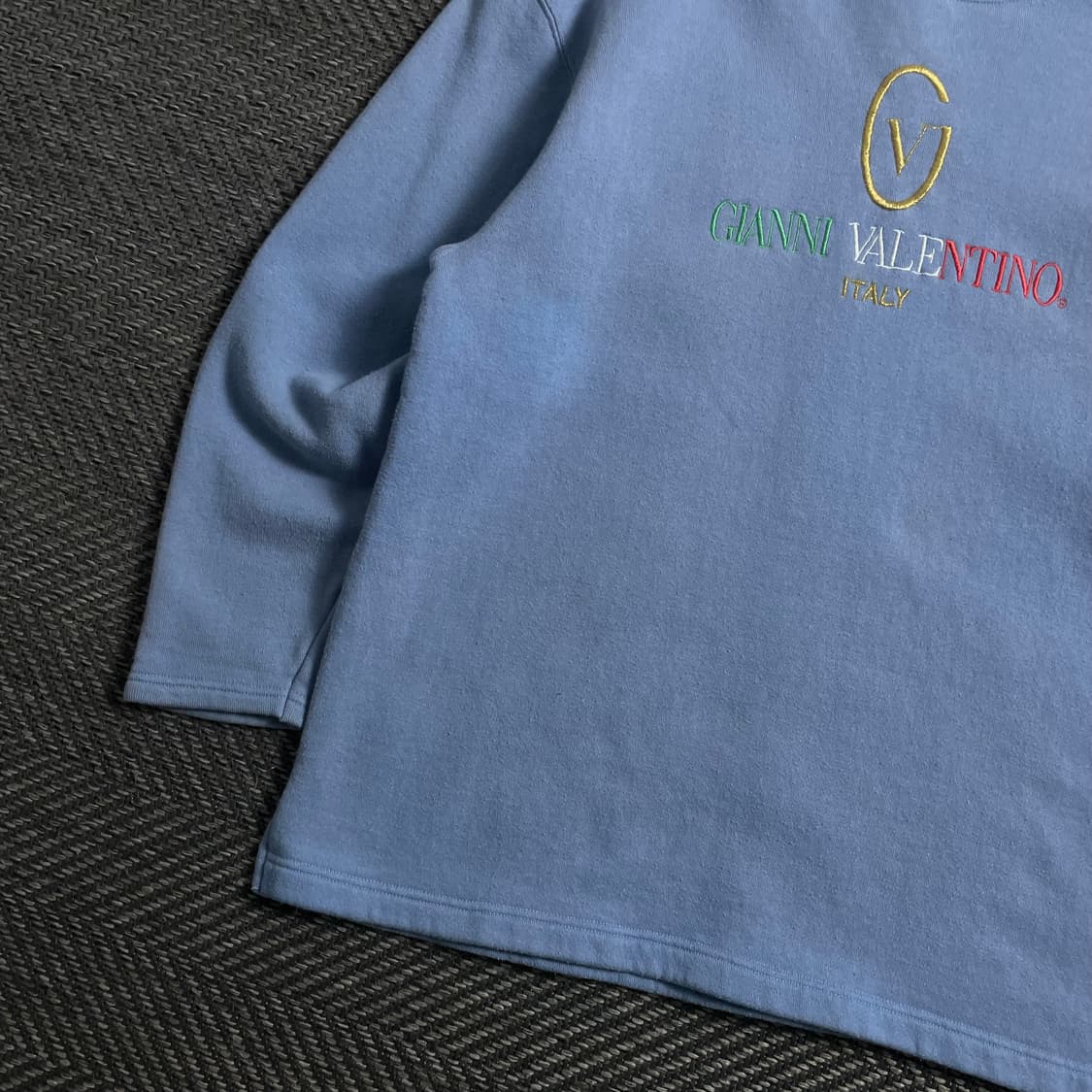 90s 지아니 발렌티노 빅로고 아카이브 맨투맨o 4146 상품이미지3