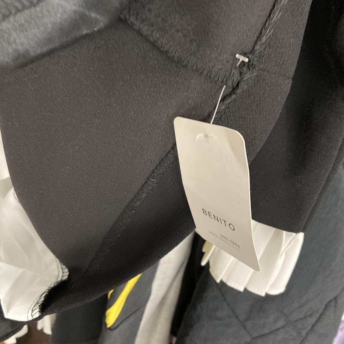 MARANT 택새상품 원피스 하객룩 블랙 M 상품이미지5