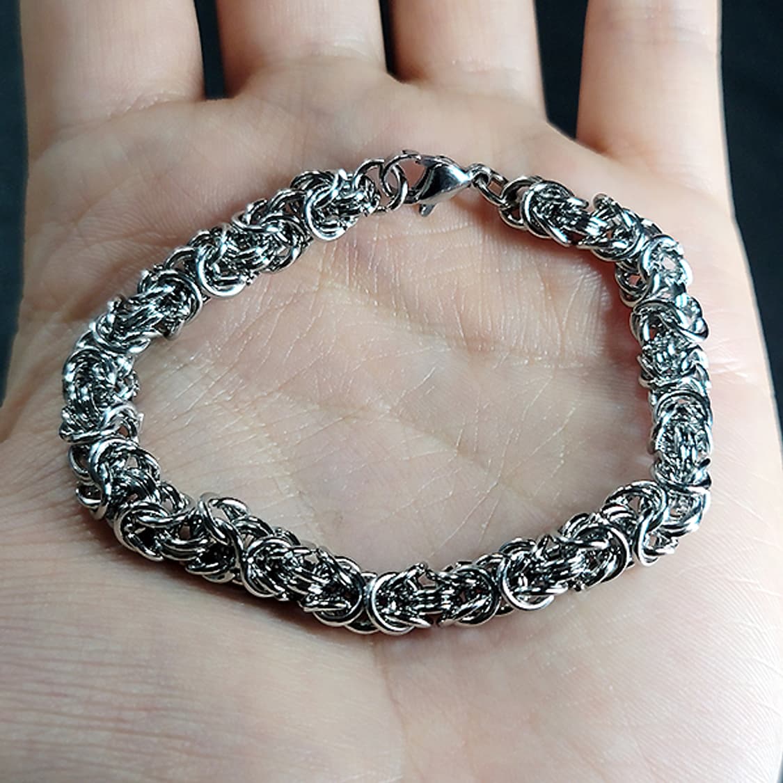 Fenor 티타늄 6mm 남자 체인 팔찌 상품이미지4