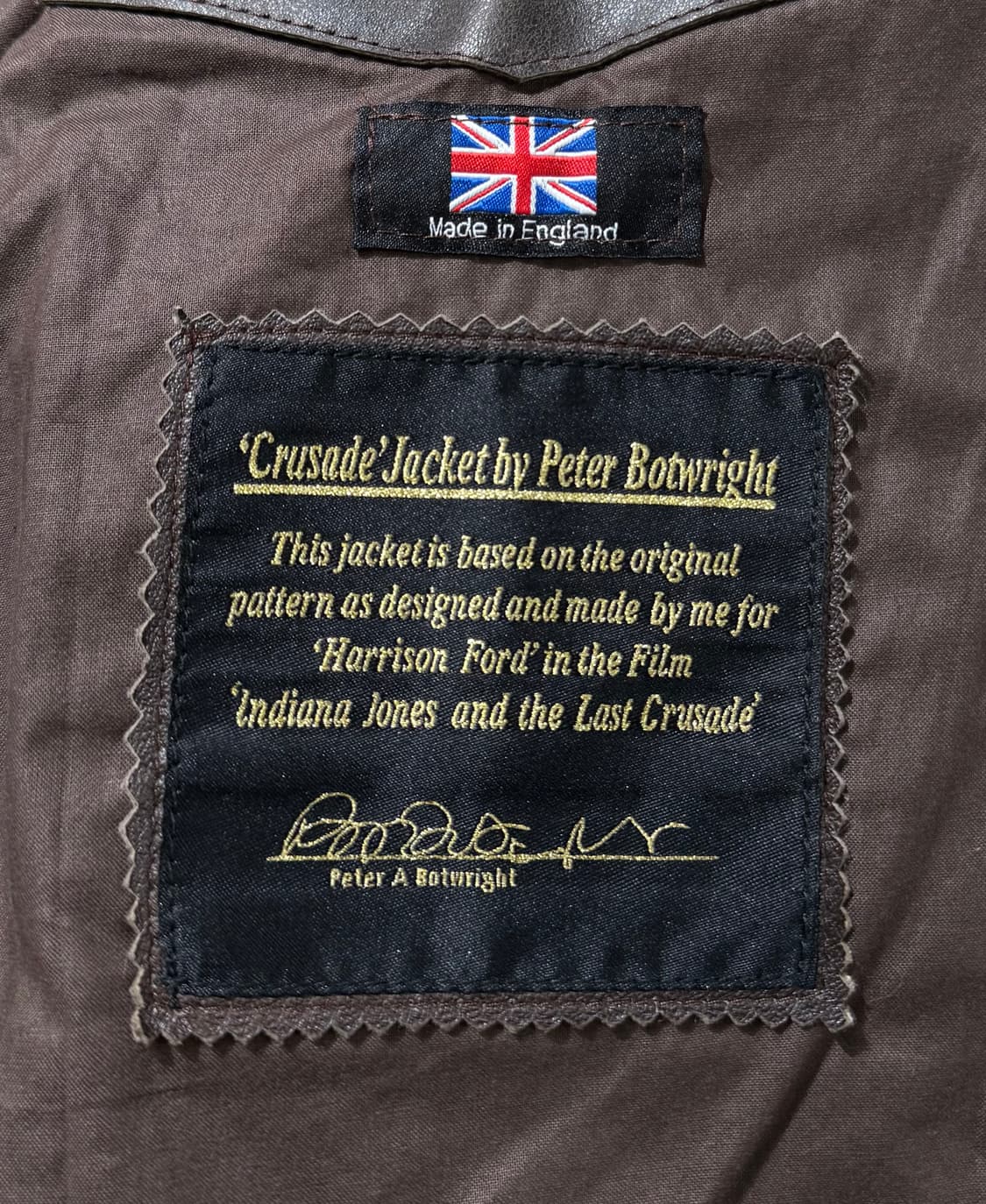 Wested Leather 인디아나 존스 A-2 플라이트 카우 레더자켓 상품이미지6