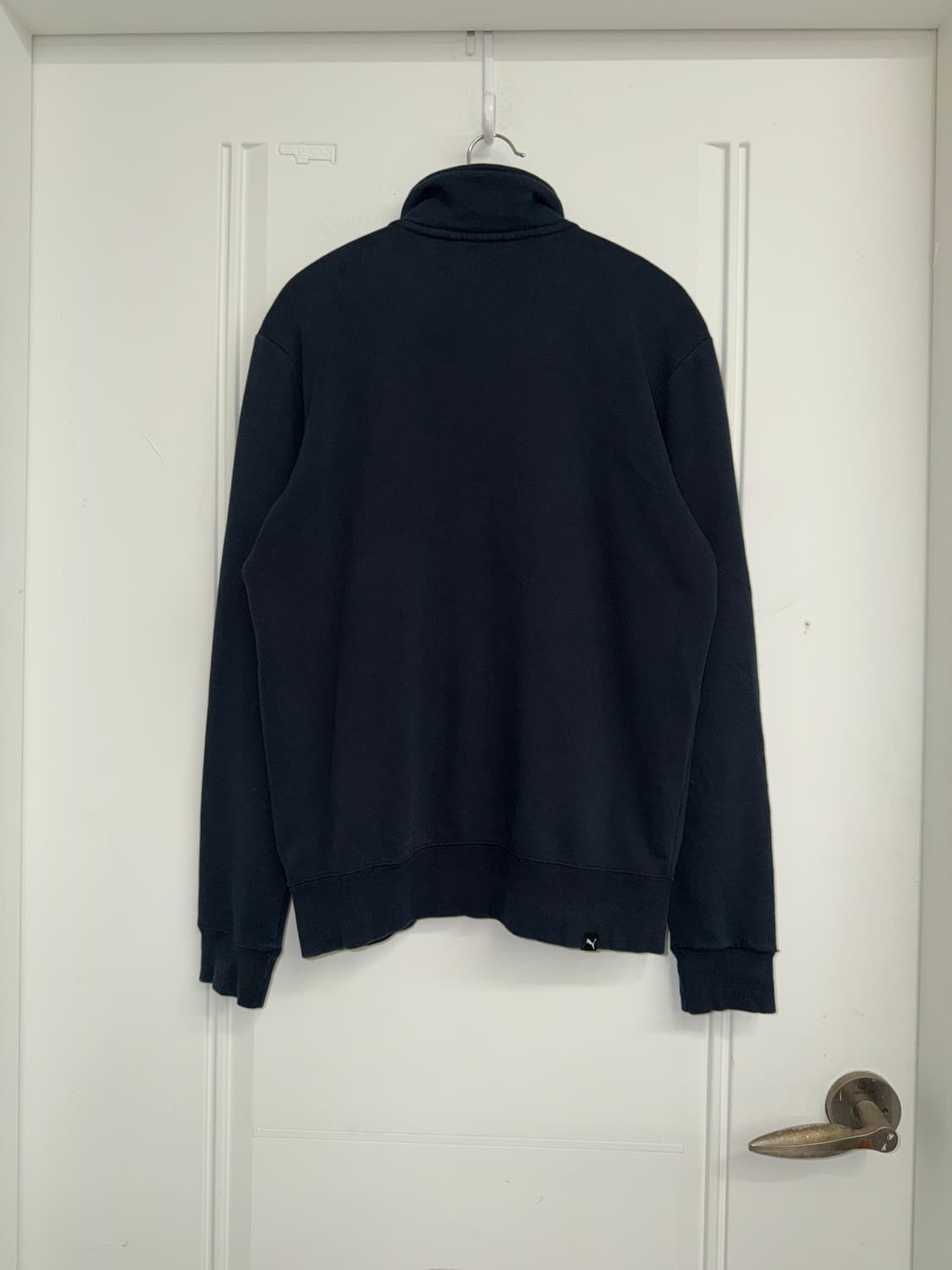 일본빈티지 푸마 블랙 코튼져지 상품이미지8