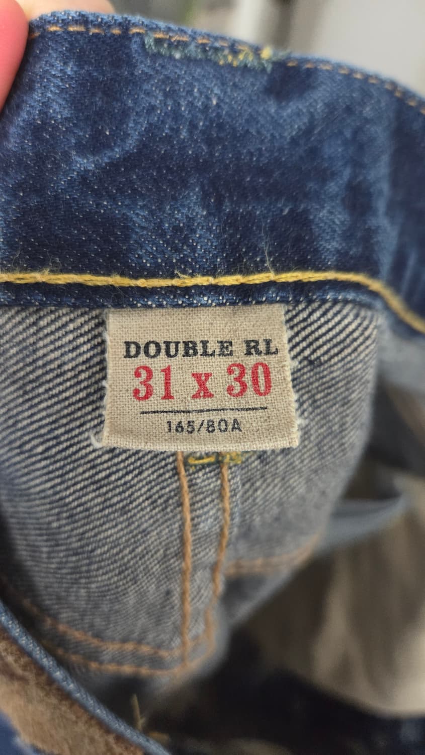 RRL 스트레이트핏 원워시 31-30 상품이미지4