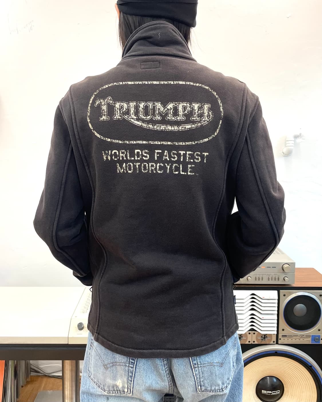 [M] 트라이엄프 폴스미스 스웻 모터사이클 자켓 상품이미지2