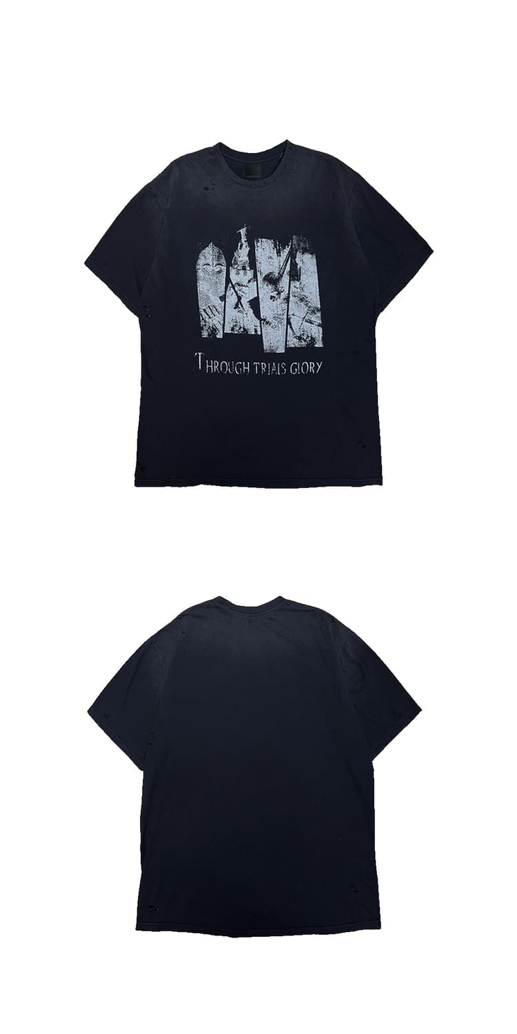 25SS THROUGH TRIALS GLORY VINTAGE T-SHIR 상품이미지1