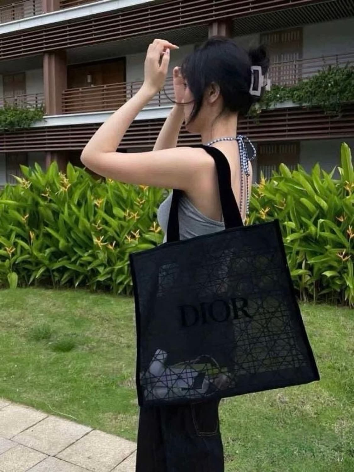 디올뷰티 익크루시브 메쉬 토드백 디올 기프트 상품이미지2