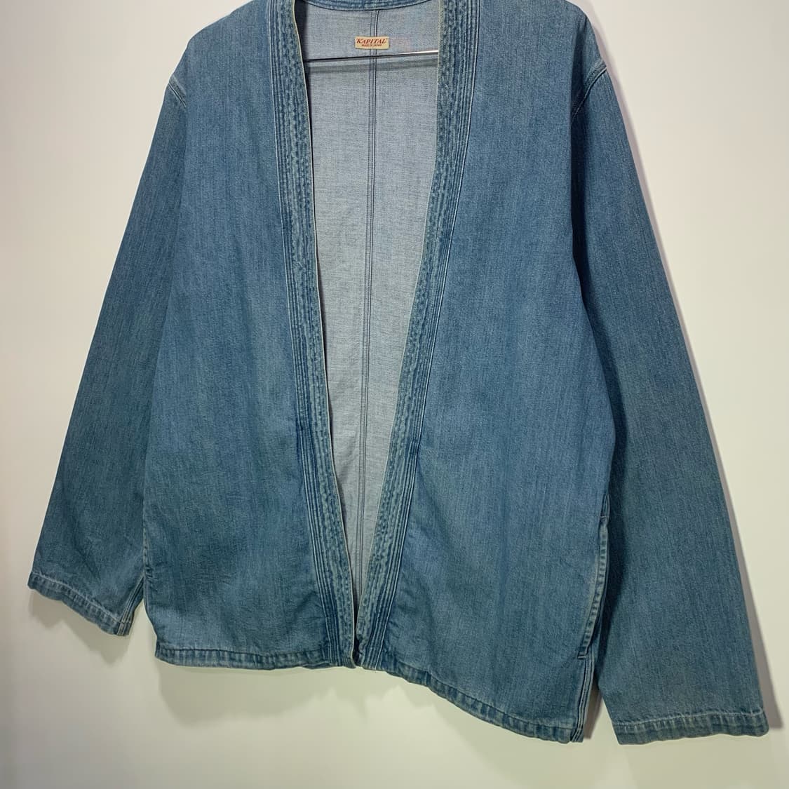 캐피탈 데님 기모노 자켓 상품이미지2