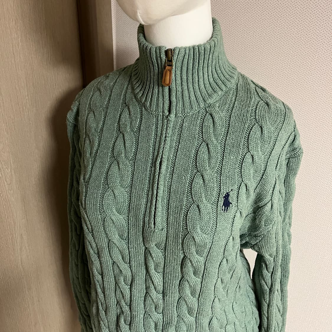 민트코어유행!! 폴로 반집업 🍏 상품이미지3