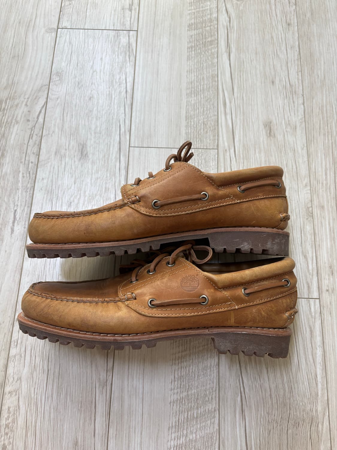 팀버랜드 3아이 보트슈즈 브라운 290 상품이미지2