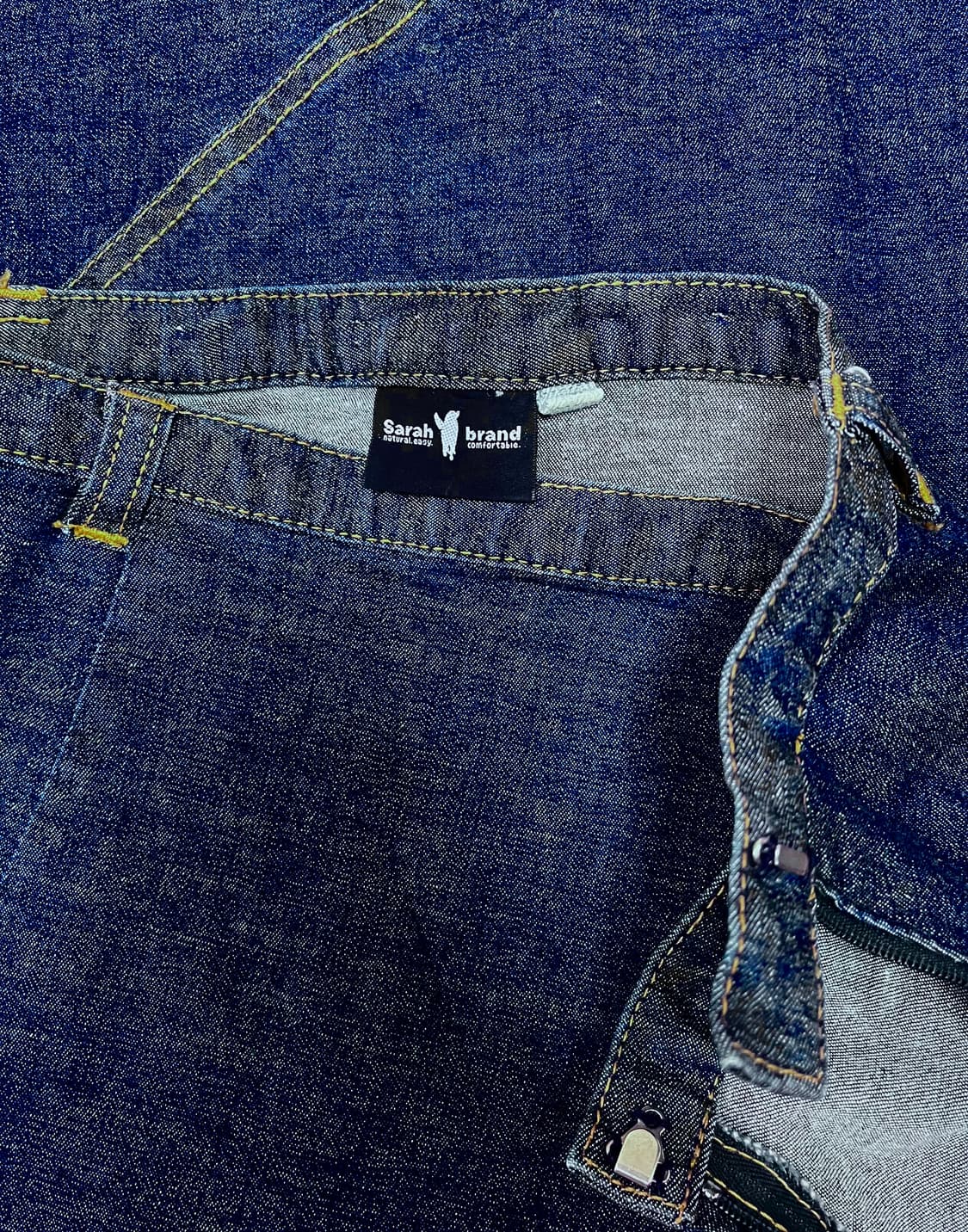 사라 브랜드 Floral Point Denim Long Skirt 상품이미지2