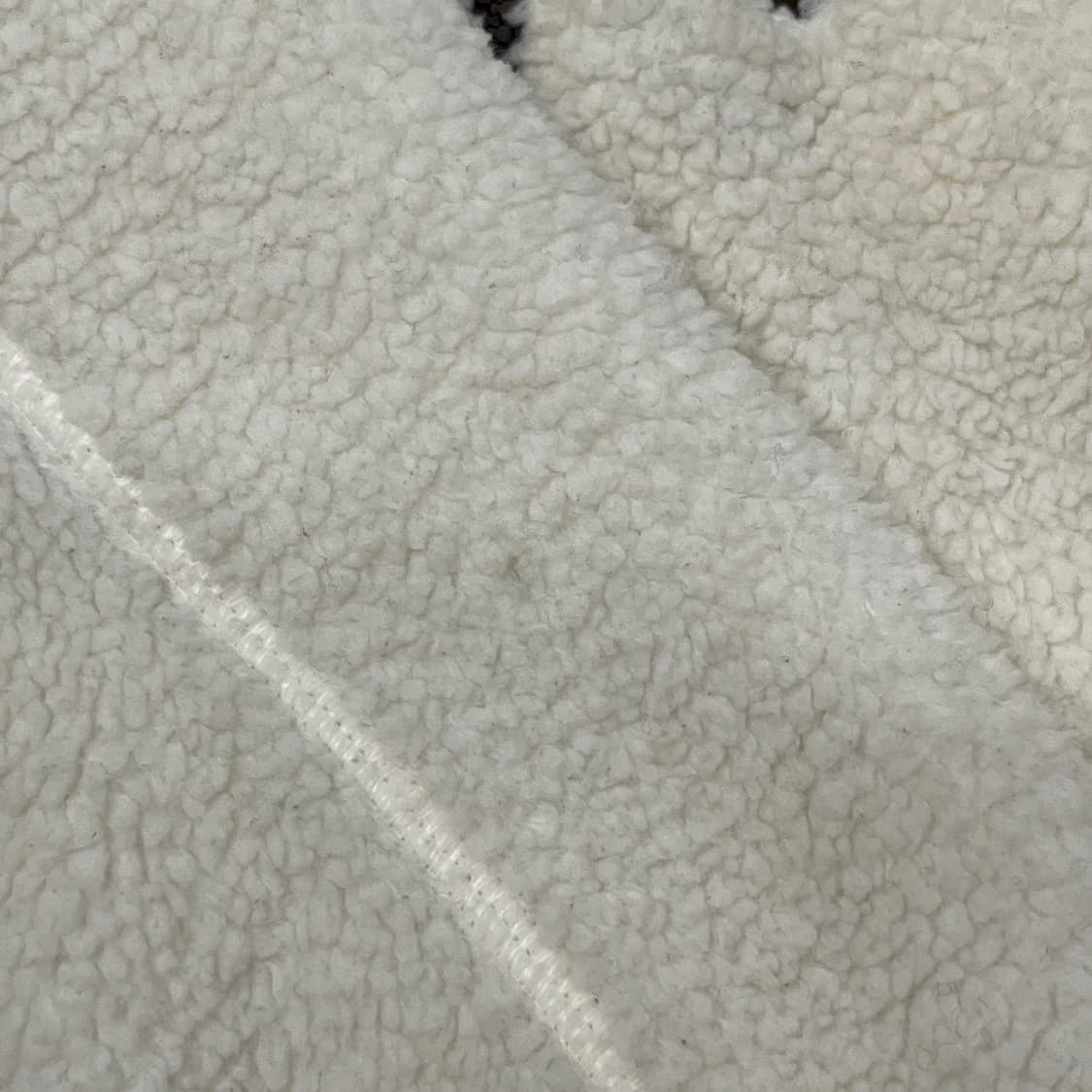 [정품/S] 노스페이스 화이트 뽀글이 플리스 집업 b16 상품이미지8