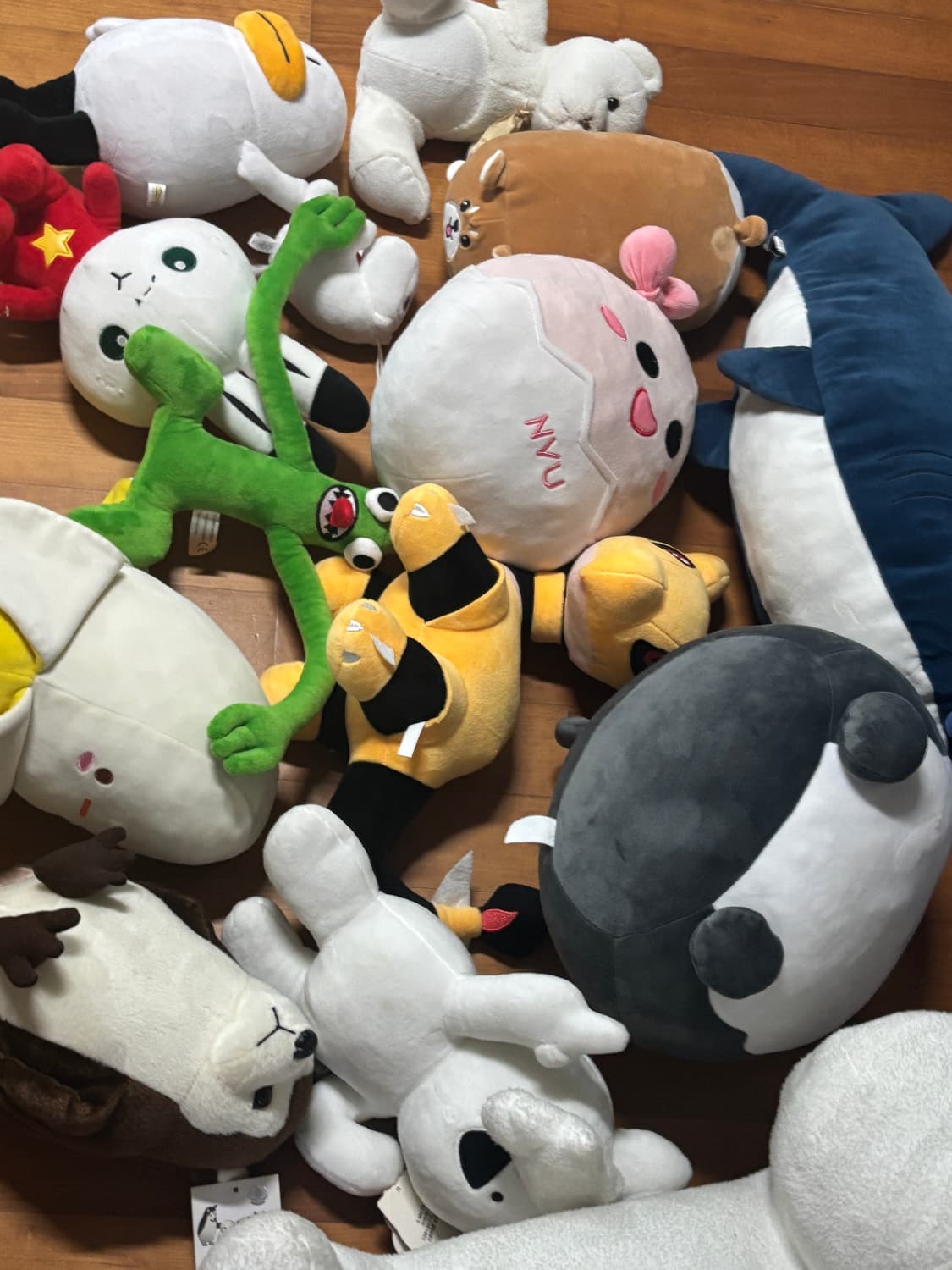 일괄금액) 16개 일괄 무민 공룡 등등 인형 일괄 인테리어 소품 배게용 상품이미지7