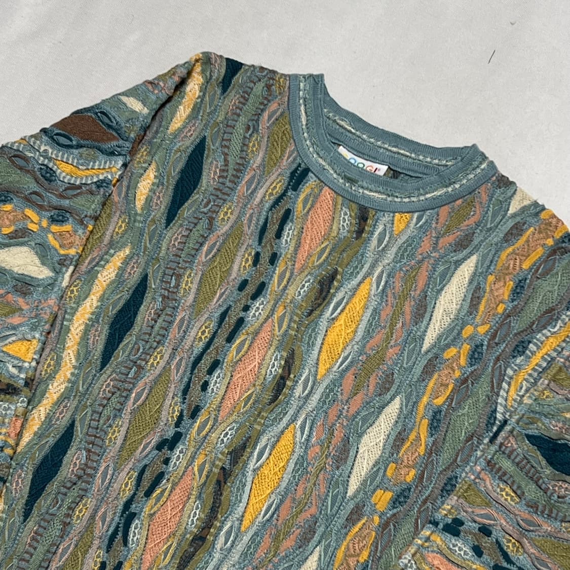 S 쿠지 여성용 멀티컬러 퓨어뉴울 케이블 니트 상품이미지1