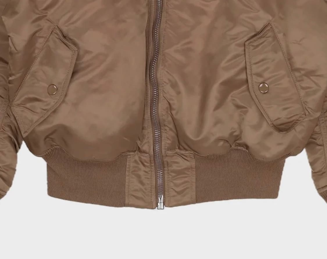 알파인더스트리 항공자켓 MA-1 브라운 상품이미지3