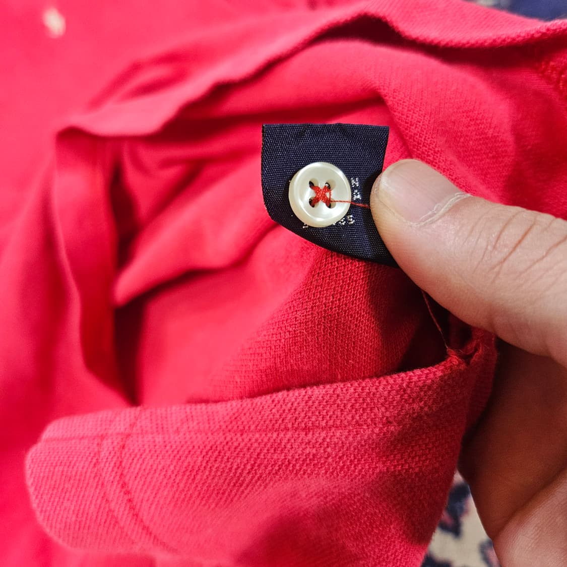 폴로랄프로렌 빈티지 골든자수 루즈핏 반팔 카라티 L size 상품이미지7