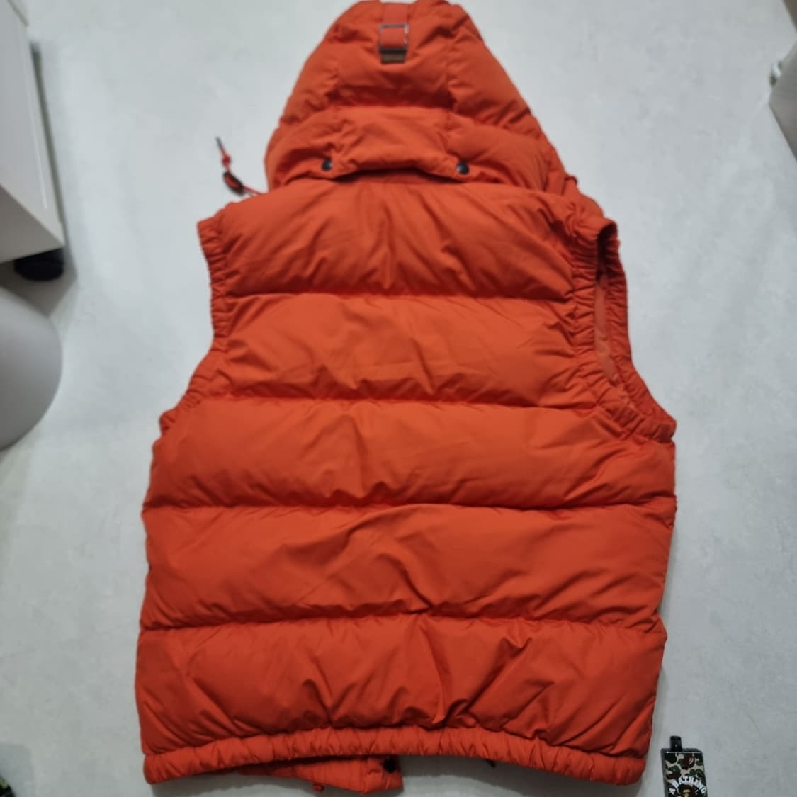 폴로 랄프로렌 패딩 조끼 오렌지 S 상품이미지5